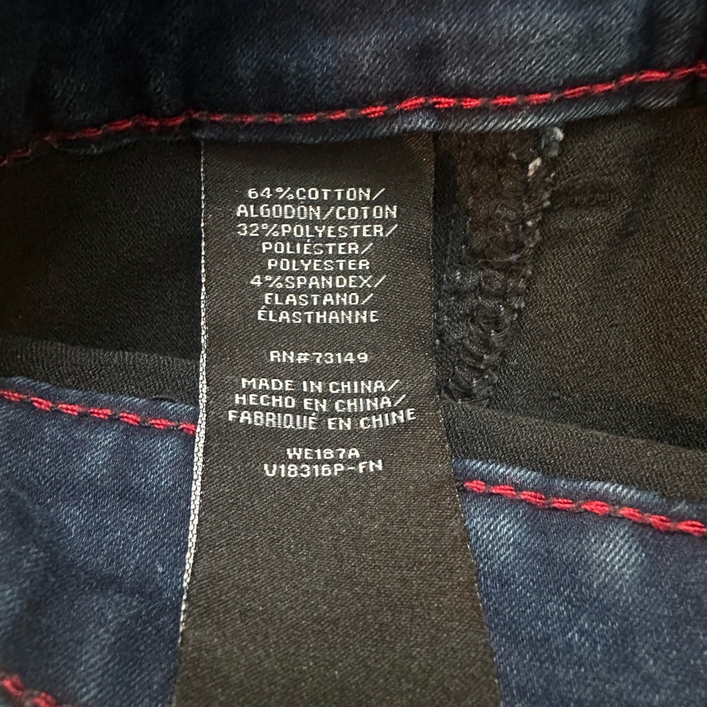 Fashion Nova Blue Skinny Jeans Classic Fit - Picture 5 of 5